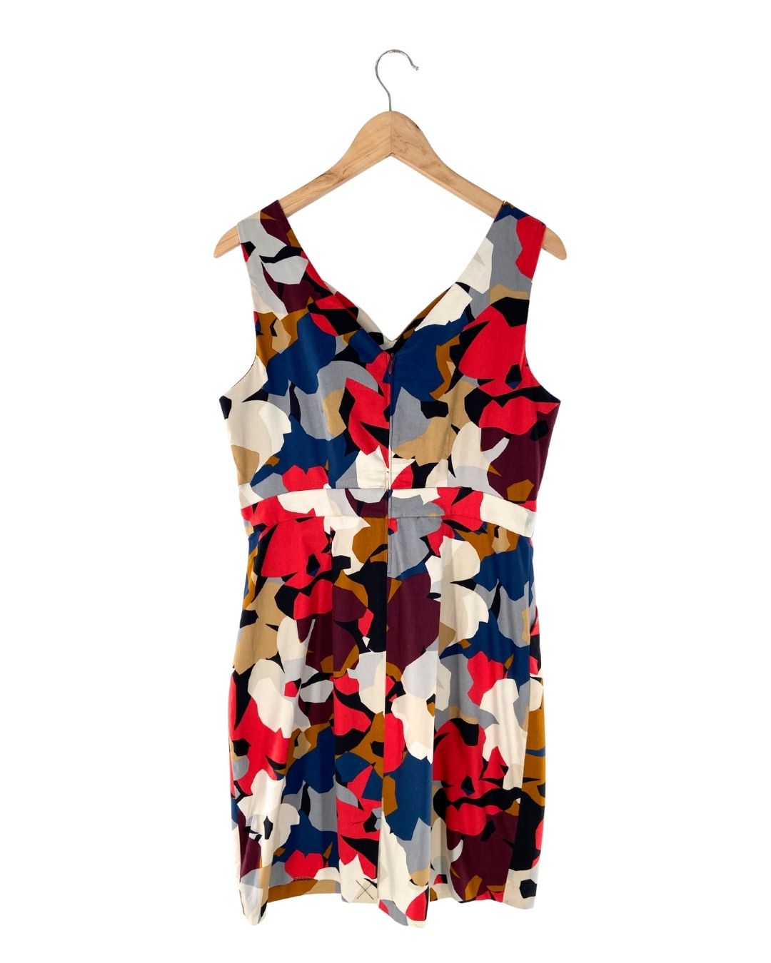 Vestido midi de tiras anchas