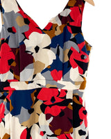 Vestido midi de tiras anchas