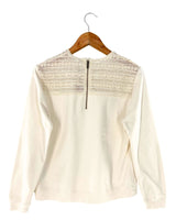 Saco manga larga con encaje