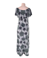 Maxi vestido off shoulder