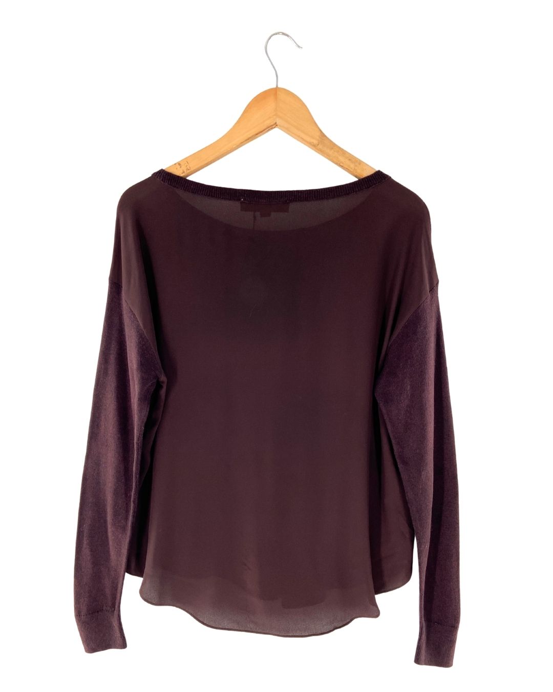 Blusa manga larga