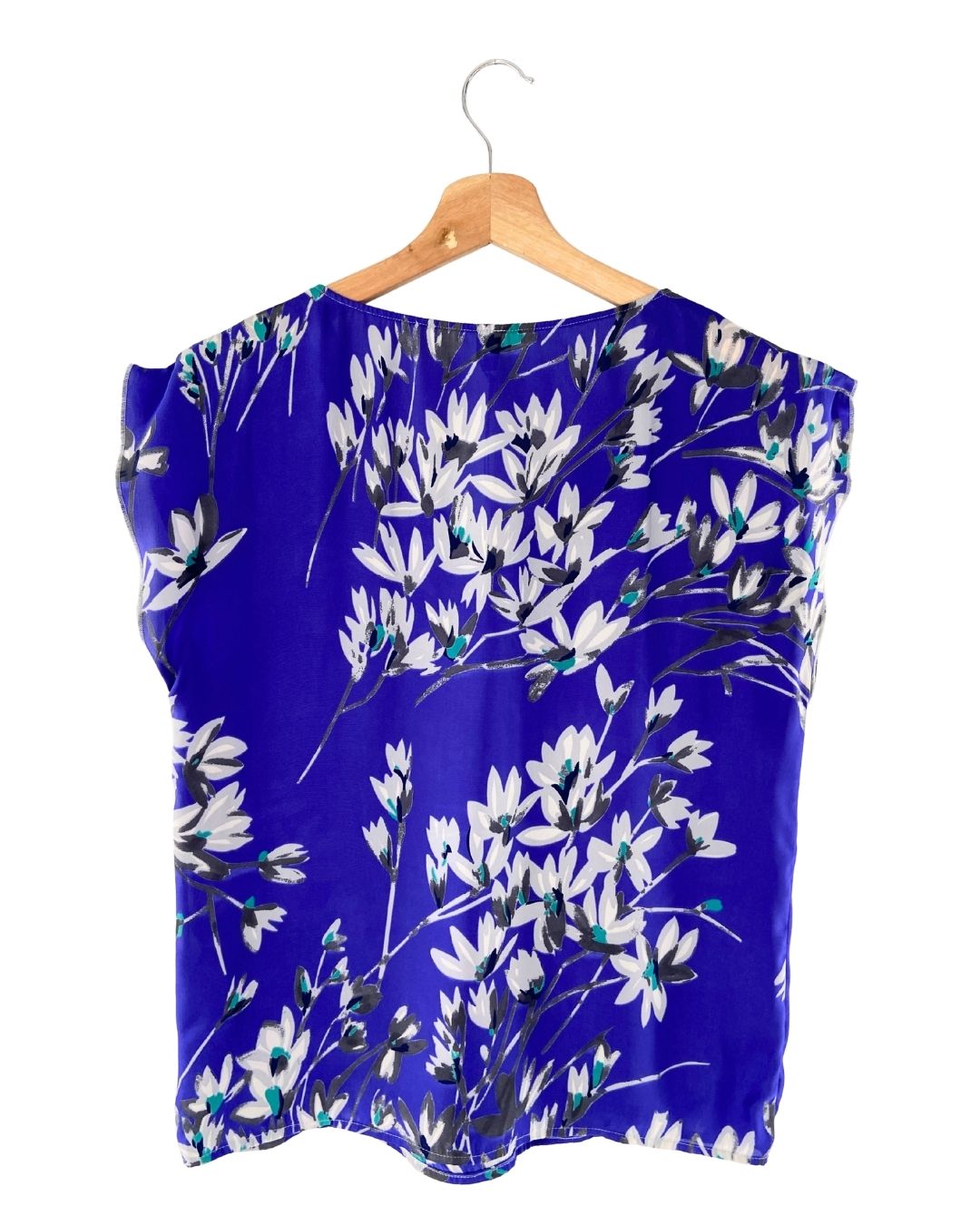 Blusa cruzada translucida