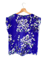 Blusa cruzada translucida