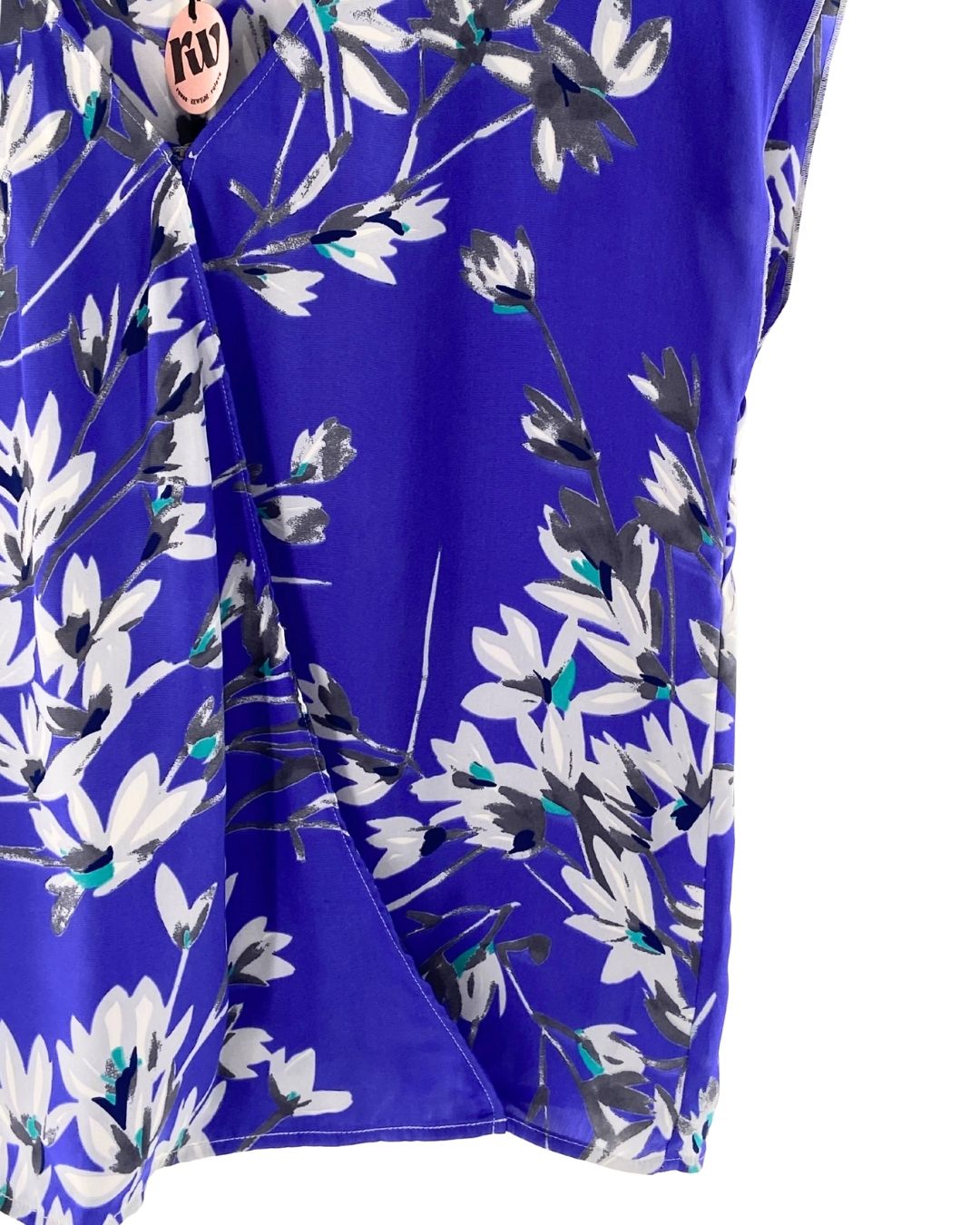 Blusa cruzada translucida