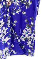 Blusa cruzada translucida