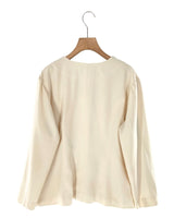 Blazer delgado color block