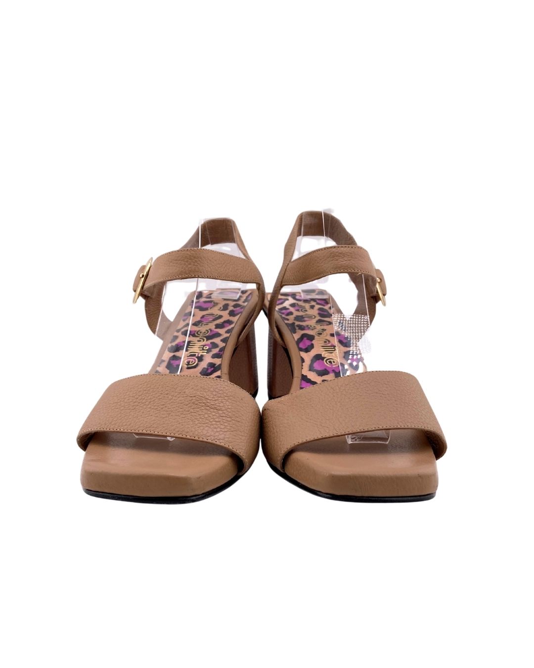 Sandalias con textura