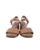 Sandalias con textura