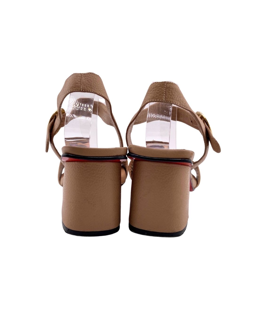 Sandalias con textura