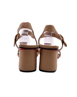 Sandalias con textura