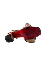 Sandalias con textura