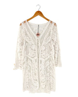 Sobretodo abierto en mesh