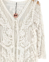 Sobretodo abierto en mesh