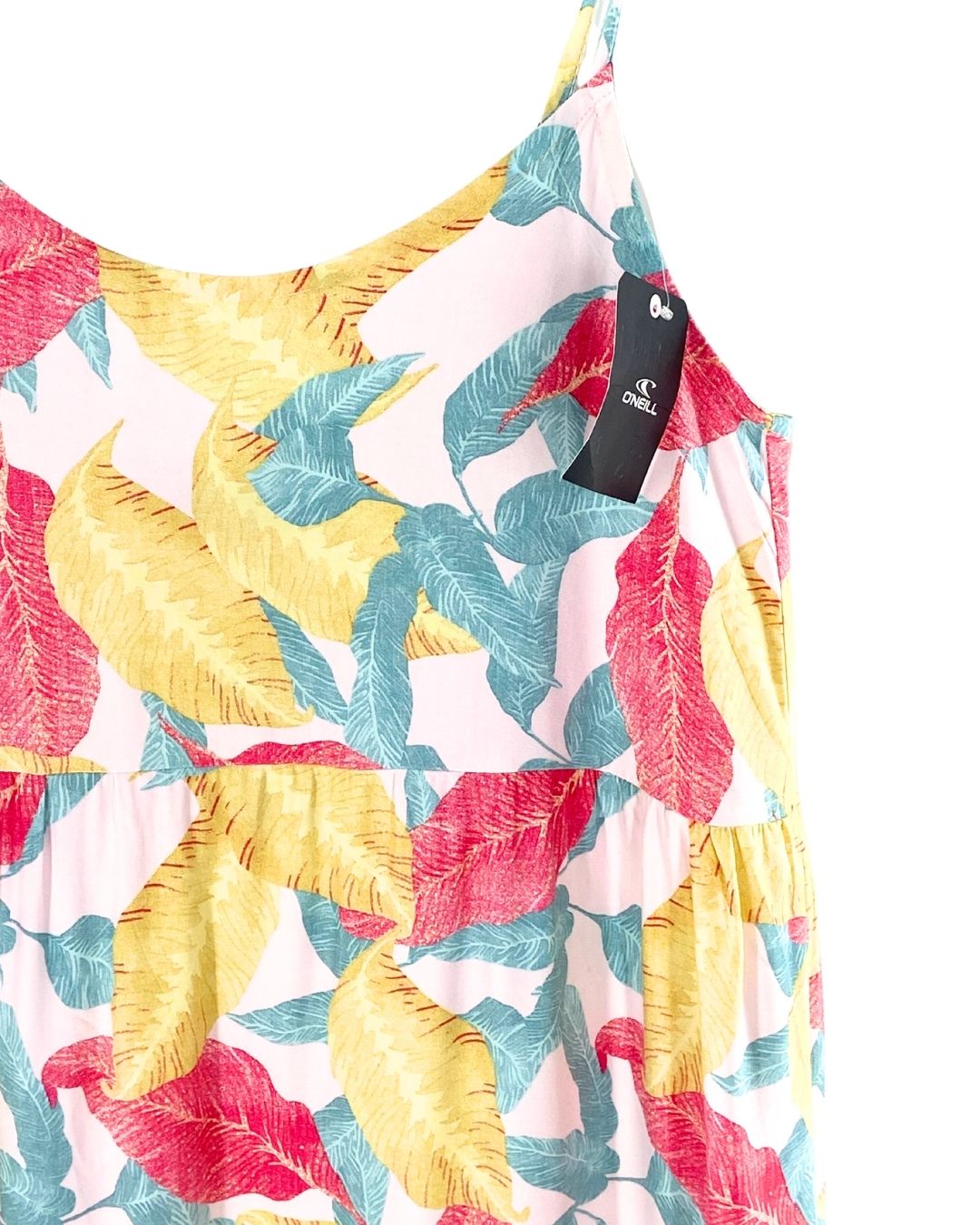 Vestido amplio de tiras