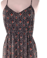 Maxi vestido lace up