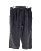 Pantalon culotte en pana