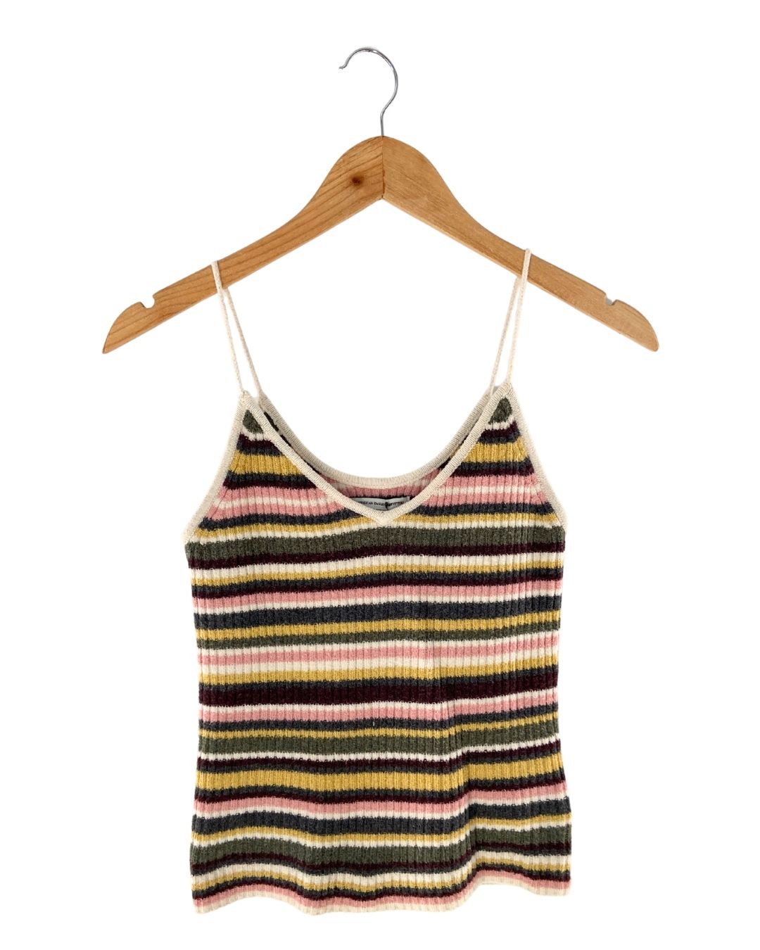 Blusa de tiras a franjas