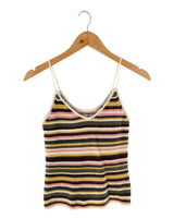 Blusa de tiras a franjas