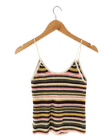 Blusa de tiras a franjas