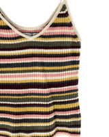 Blusa de tiras a franjas