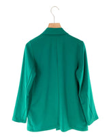 Blazer delgado clasico abierto