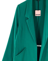 Blazer delgado clasico abierto