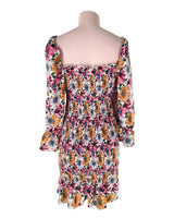 Vestido mini encauchado