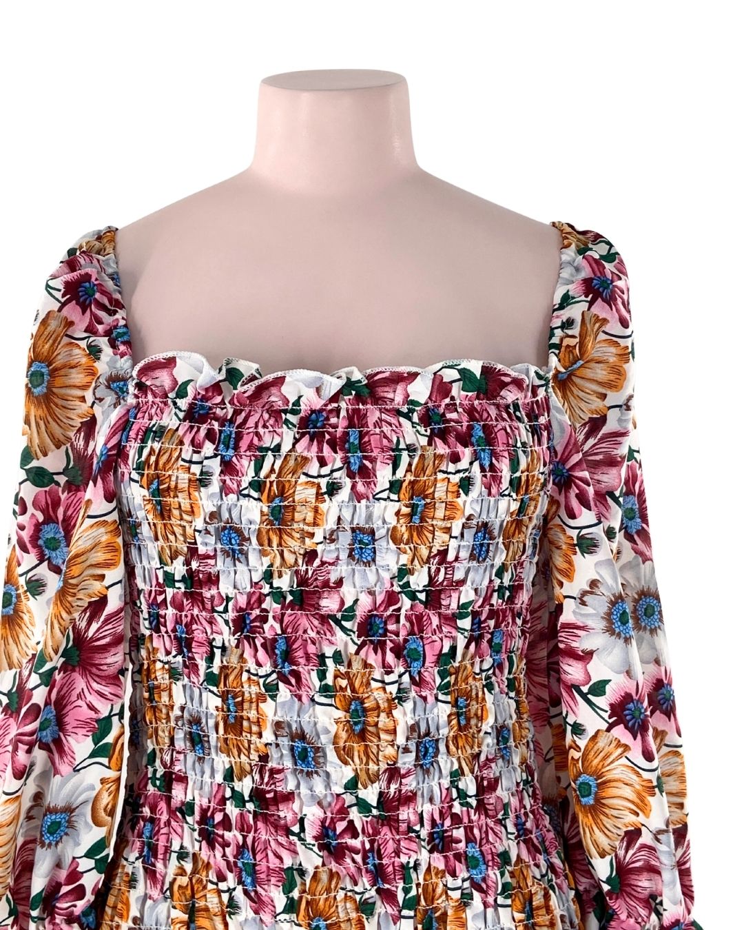 Vestido mini encauchado