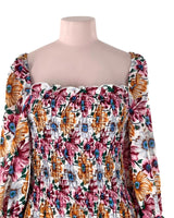 Vestido mini encauchado