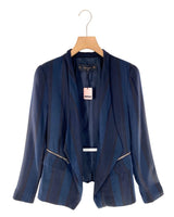 Blazer delgado a rayas