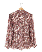 Camisa manga larga print