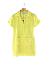 Vestido mini en lino