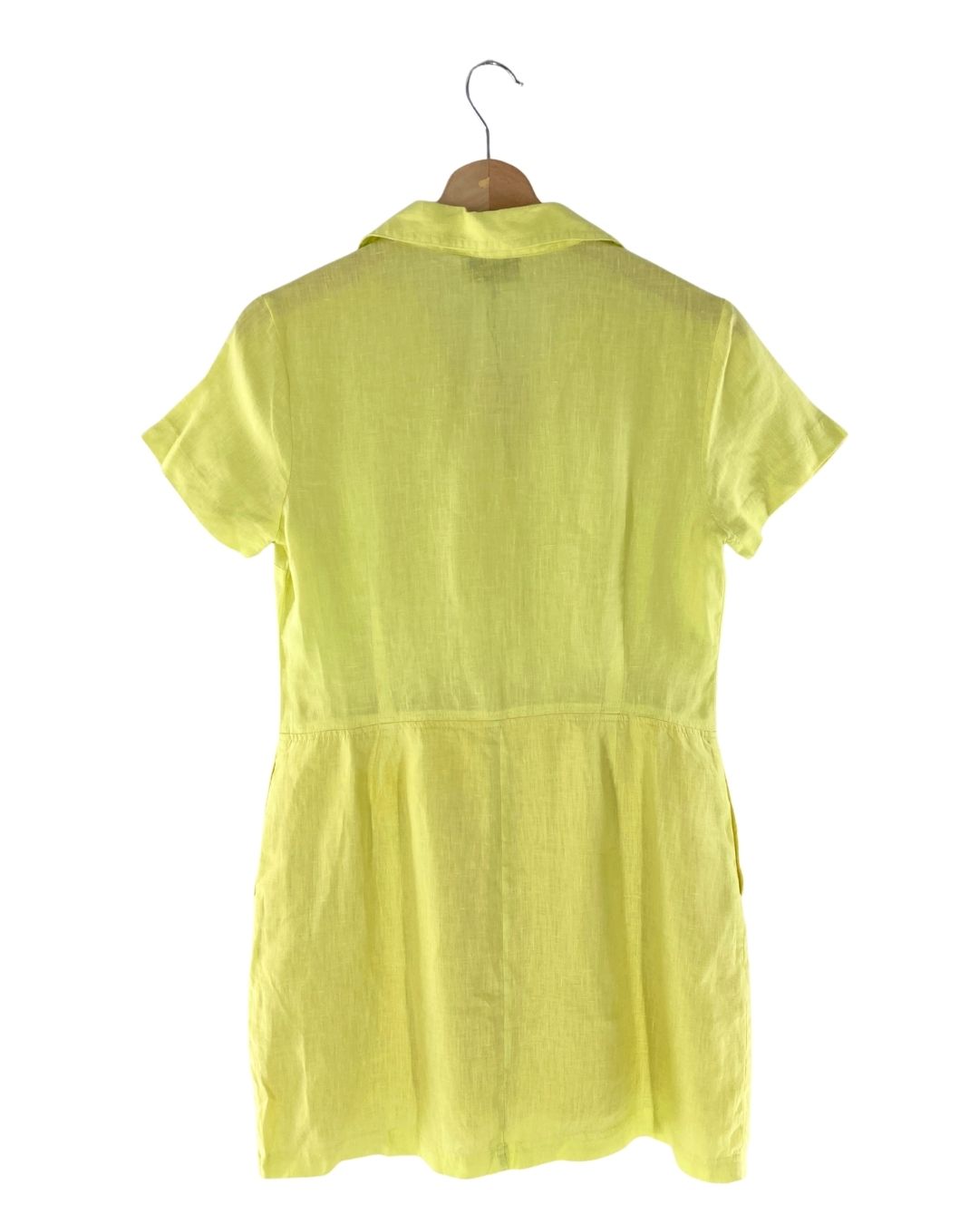 Vestido mini en lino