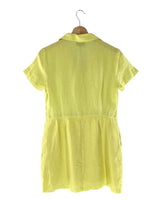 Vestido mini en lino