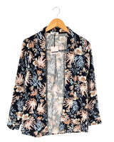 Blazer delgado print flores