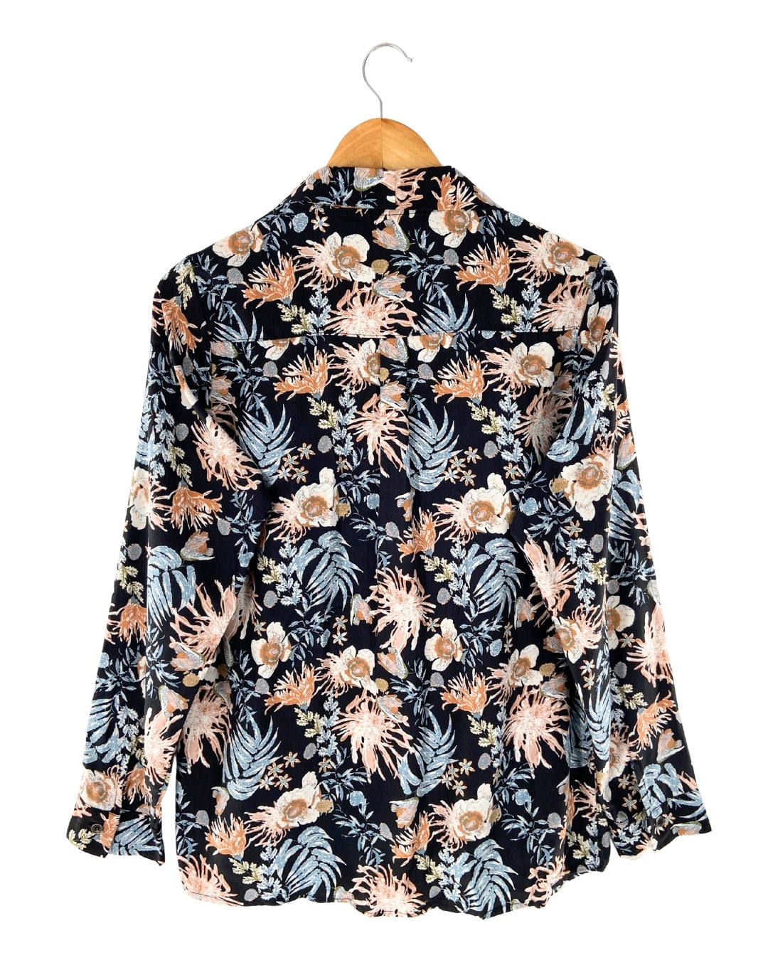 Blazer delgado print flores