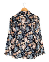 Blazer delgado print flores