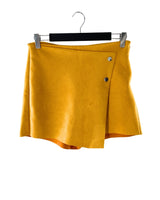 Skirt short en antelina