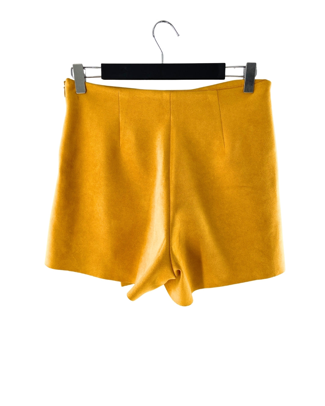 Skirt short en antelina