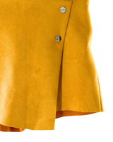 Skirt short en antelina