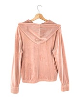 Saco afelpado con capota