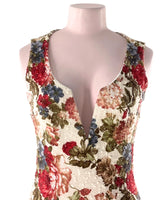 Vestido mini sleeveless print