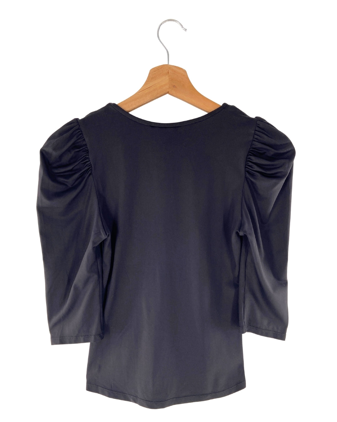 Blusa licrada manga princesa