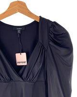 Blusa licrada manga princesa