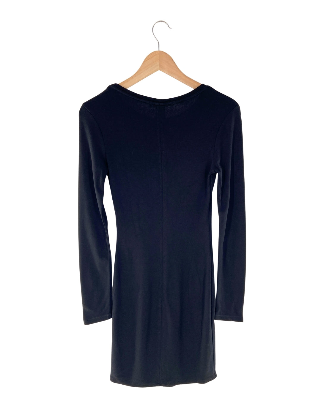 Vestido mini manga larga