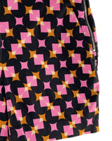 Short mini print geometrico