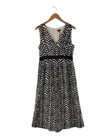 Maxi vestido sleeveless print