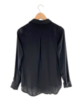 Camisa manga larga satinada