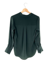 Blusa manga larga traslucida