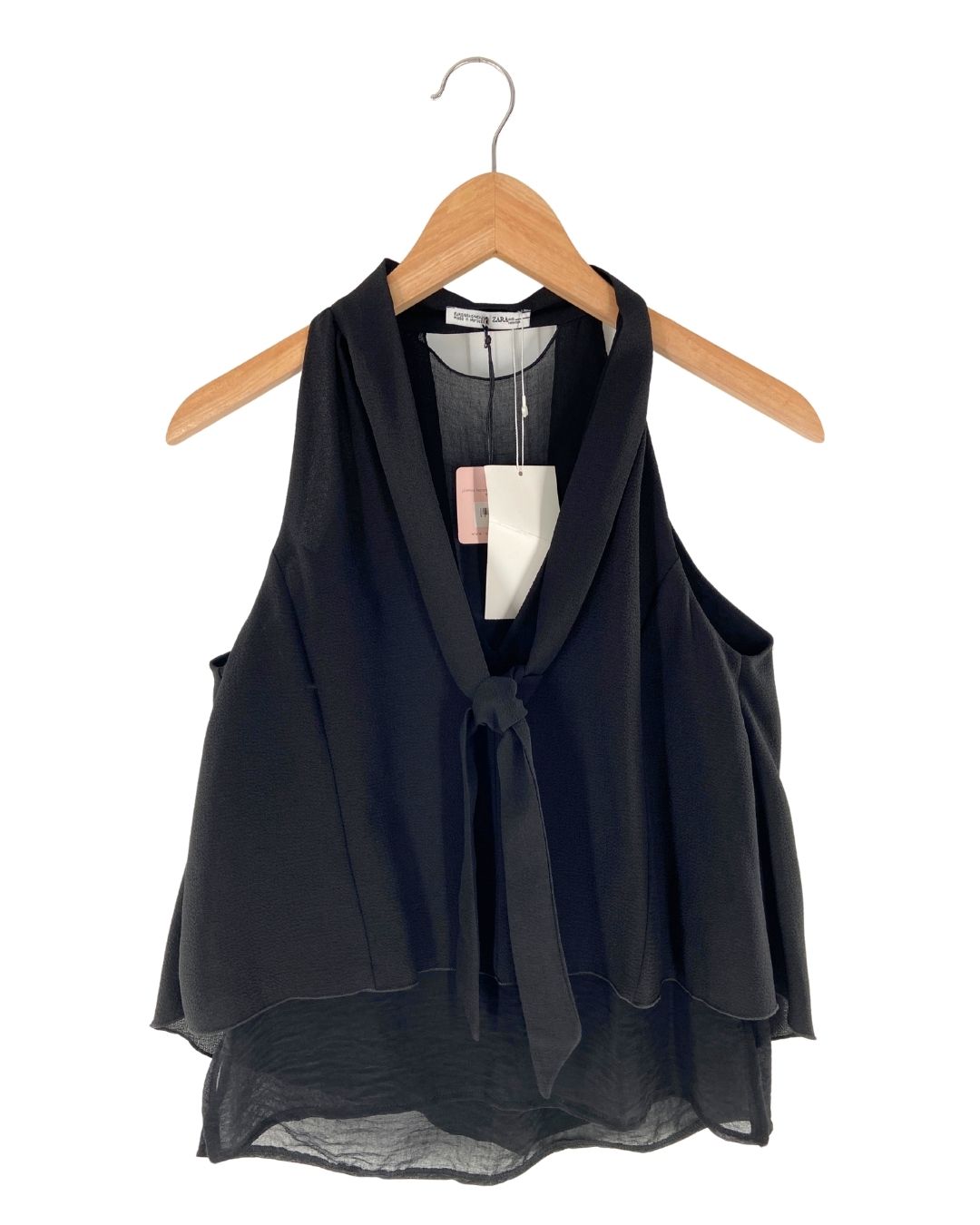 Blusa amplia traslucida